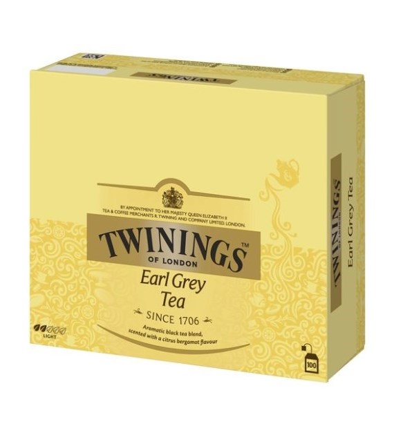 Twinings Earl Grey Tea Herbata 100szt 200g