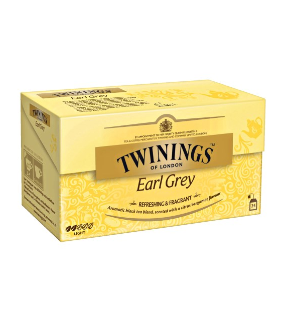 Twinings Earl Grey Herbata 25szt 50g