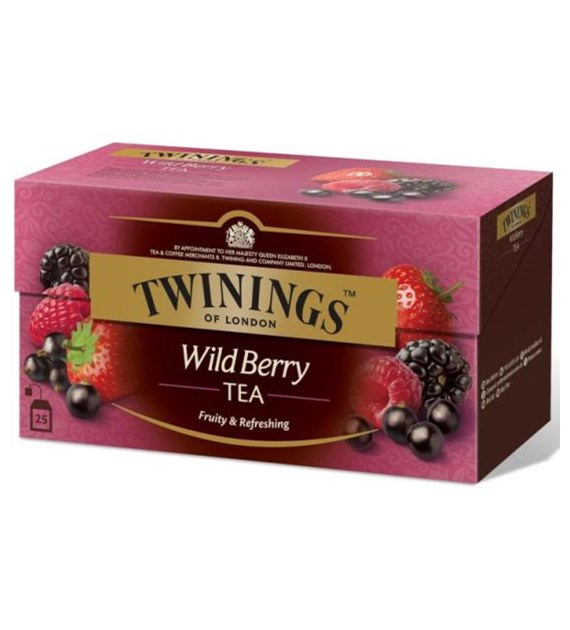 Twinings Wild Berry Herbata 25szt 50g
