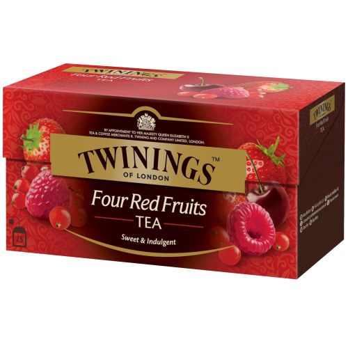 Twinings Four Red Fruits Herbata 25szt 50g