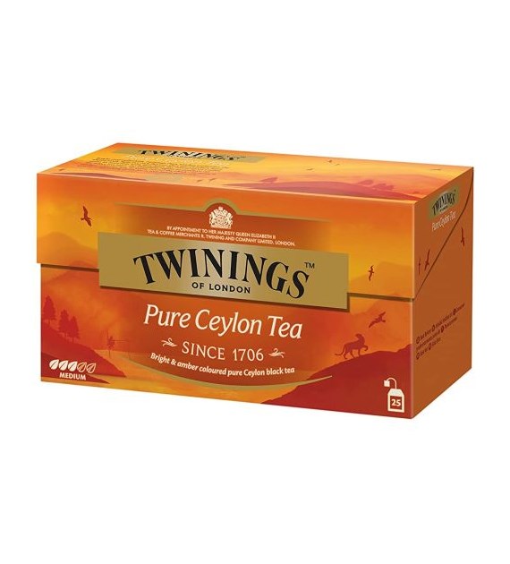 Twinings Pure Ceylon Herbata 25szt 50g