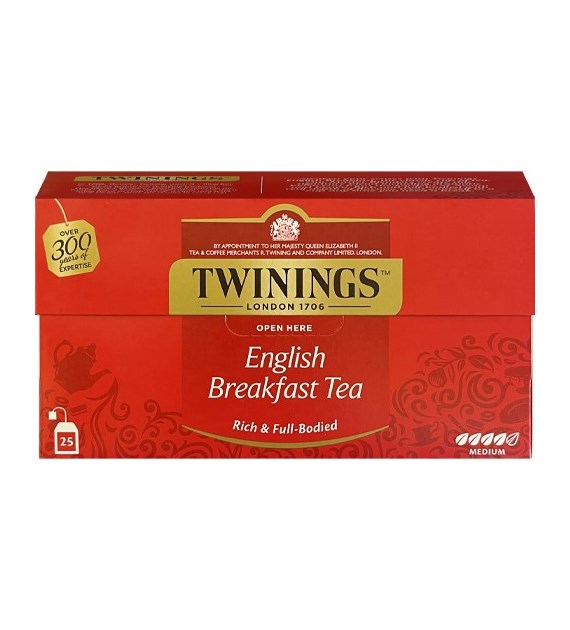 Twinings English Beakfast Herbata 25szt 50g