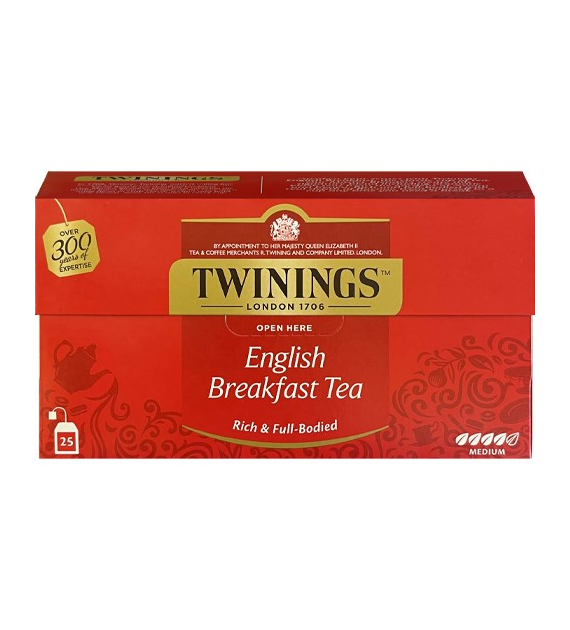 Twinings English Breakfast Herbata 25szt 50g