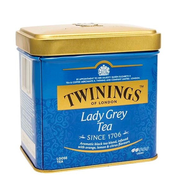 Twinings Lady Grey Tea Herbata Puszka 100g