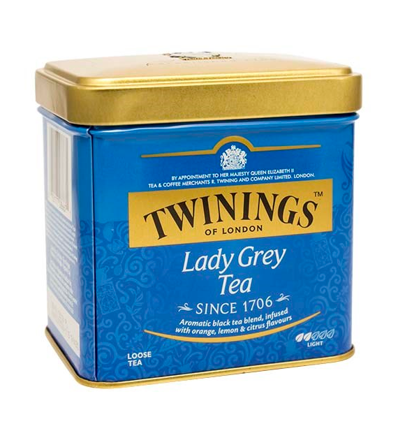 Twinings Lady Grey Tea Herbata Puszka 100g