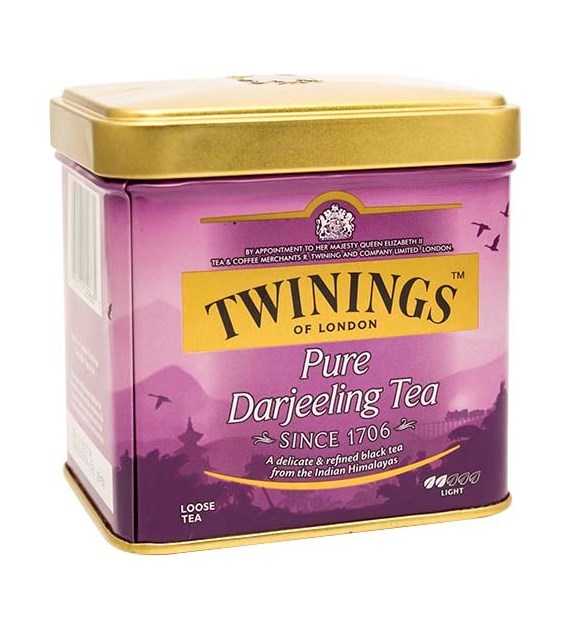 Twinings Pure Darjeeling Tea Herbata Puszka 100g