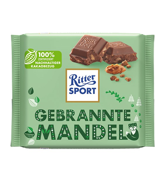 Ritter Sport Gebrannte Mandel Czekolada 100g