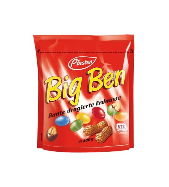 Big Ben Bunte Dragierte Erdnusse Czerwony 400g