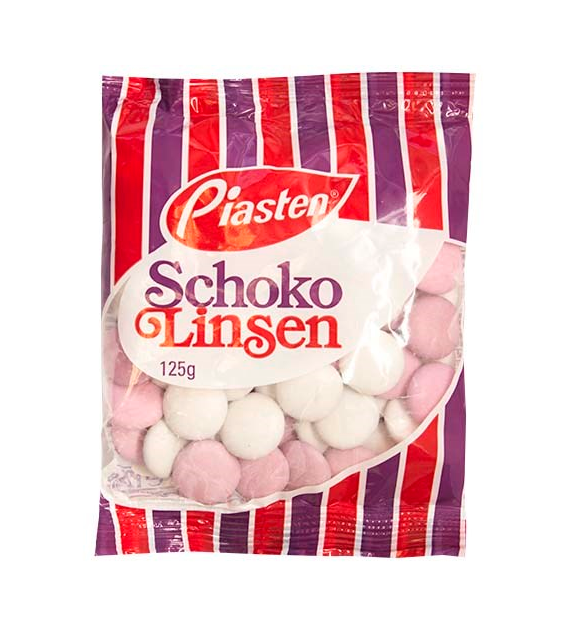 Piasten Schoko Linsen Draże 125g