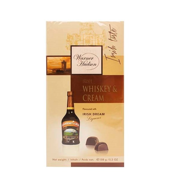 Warner Hudson Irish Whiskey Cream Praliny 150g