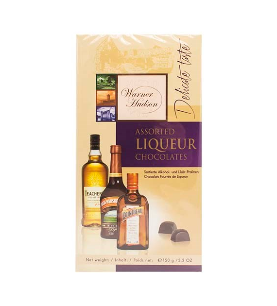 Warner Hudson Assorted Liqueur Chocolat Bomb 150g