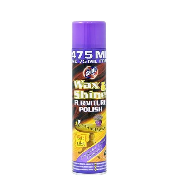 Xanto Wax & Shine Furniture Lavender 475ml
