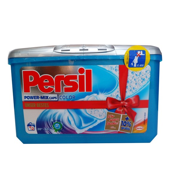 Persil Power Mix Caps Color 18+2p 470g