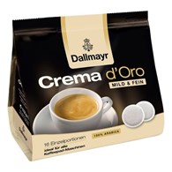 Dallmayr Crema d'Oro Mild & Fein Pads 16szt 112g