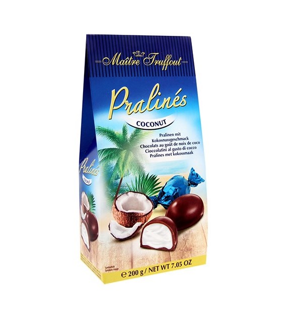 Maitre Truffout Pralines Kokos 200g