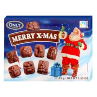 Only Merry X-Mas Kocie Języki Świąteczne 100g