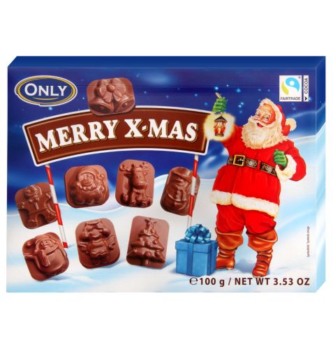 Only Merry X-Mas Kocie Języki Świąteczne 100g