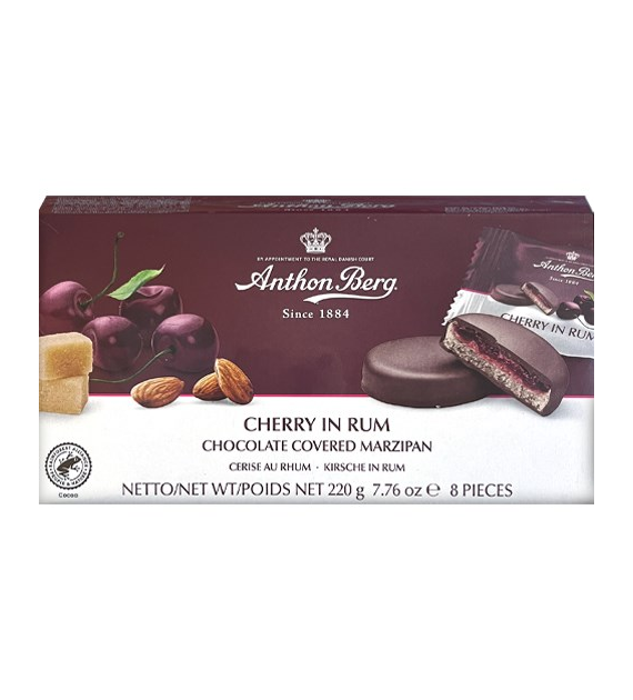 Anthon Berg Cherry in Rum Czekoladki 220g