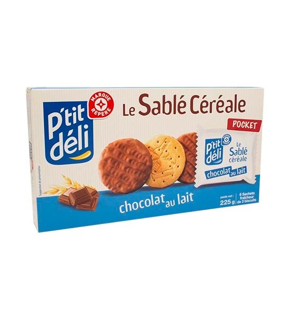Petit Deli Le Sable Cereale Pocket Ciastka 225g