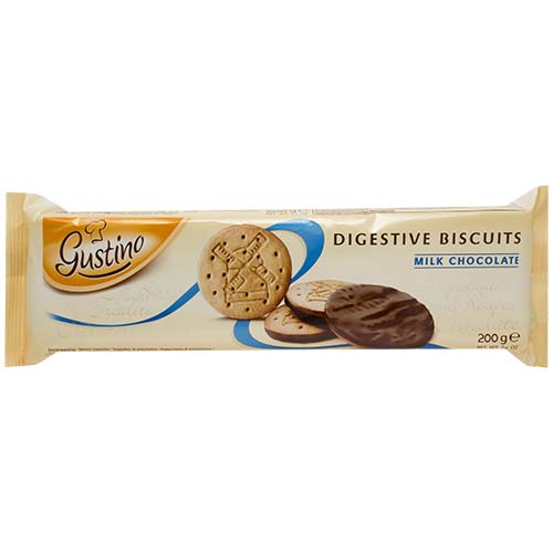 Gustino Digestive Milk Ciastka 200g