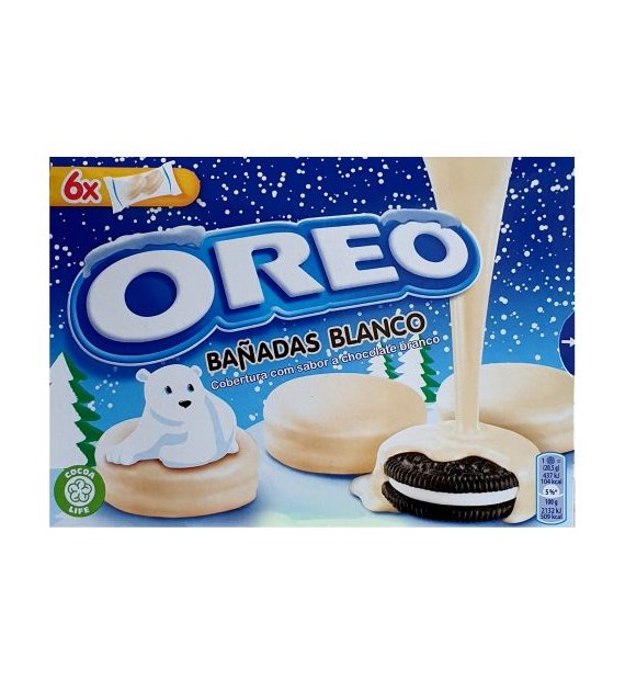 Oreo Banadas Choco Blanco 12szt 246g