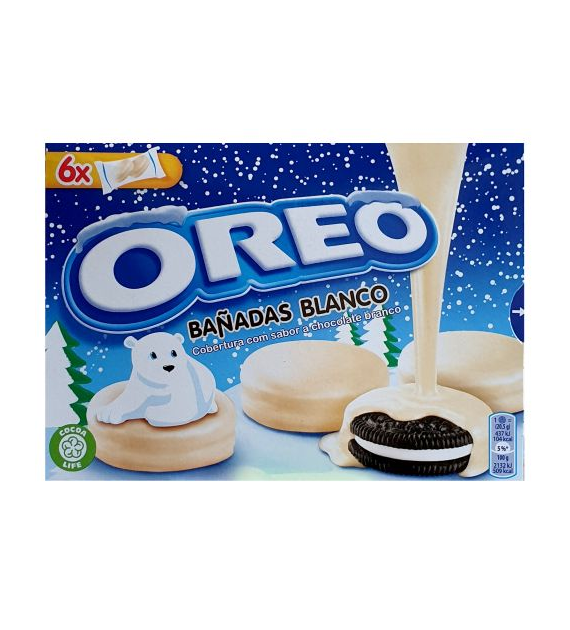 Oreo Banadas Choco Blanco 12szt 246g