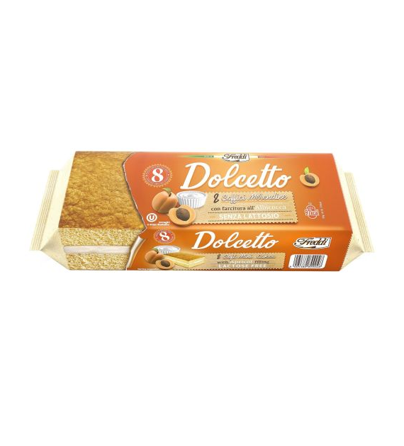 Freddi Dolcetto Apricot Cream 8szt 200g