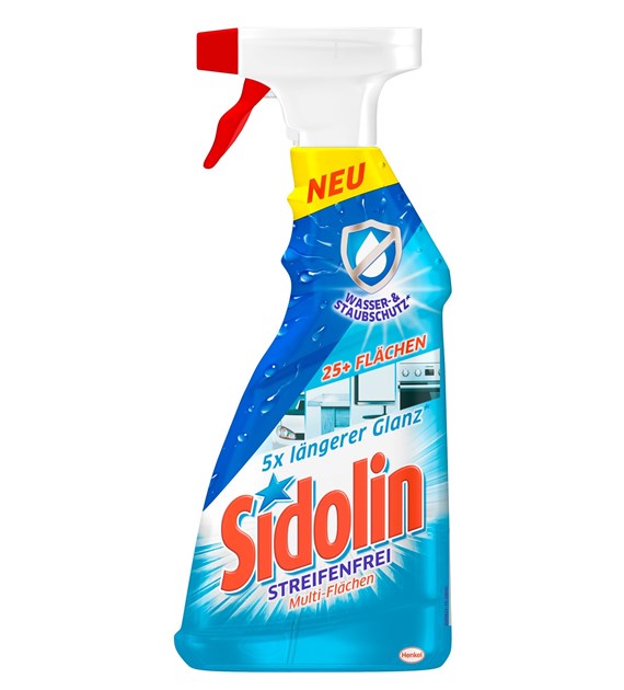 Sidolin Streifenfrei Multi Flachen Spray 750ml