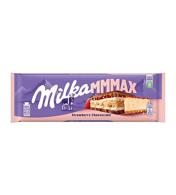 Milka MMMAX Strawberry Cheesecake Czekolada 300g