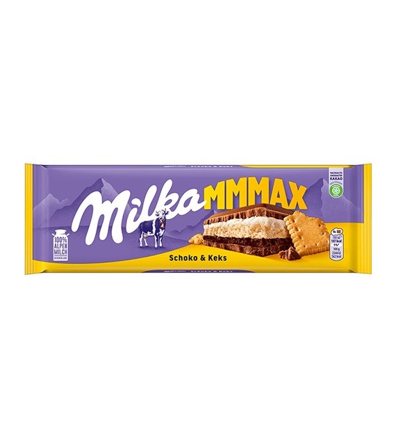 Milka MMMAX Schoko Keks Czekolada 300g