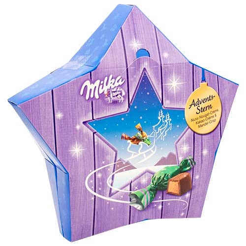 Milka Advents Stern Cukierki Czeko 110g