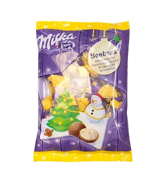 Milka Bonbons Milchcreme Mit Haselnuss X-Mas 86g