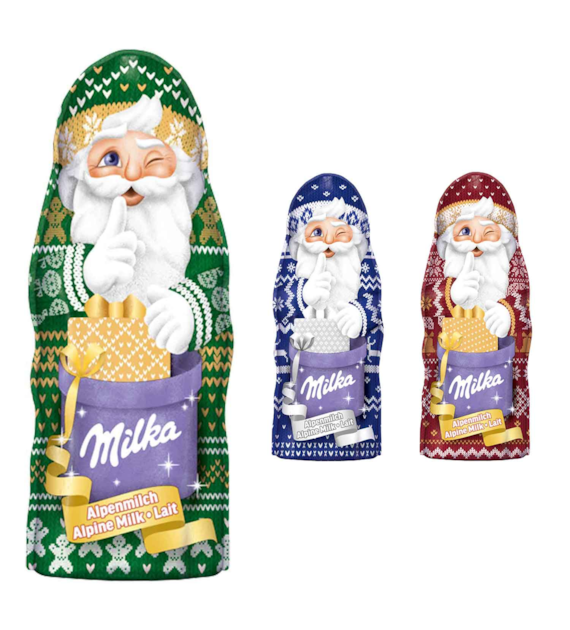 Milka Alpenmilch Mikołaj Czeko 45g