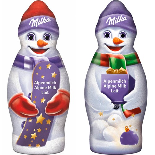 Milka Bałwan Alpenmilch 50g