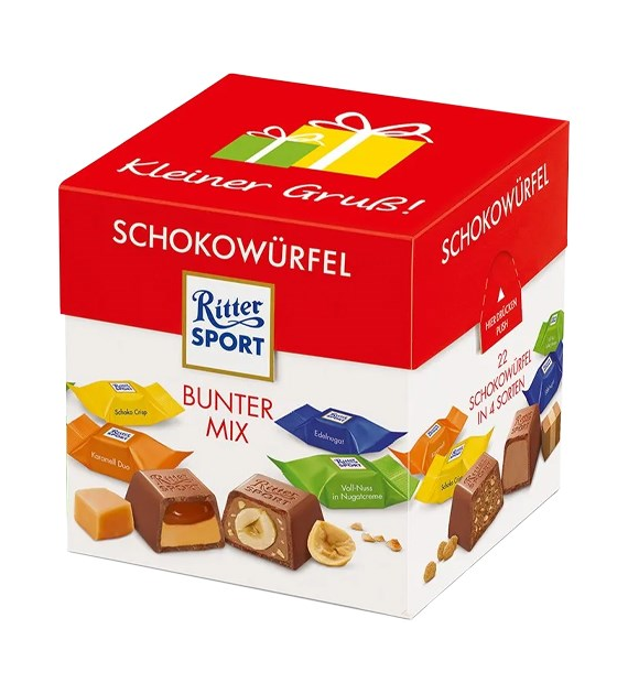 Ritter Sport Schokowurfel Bunter Mix 192g