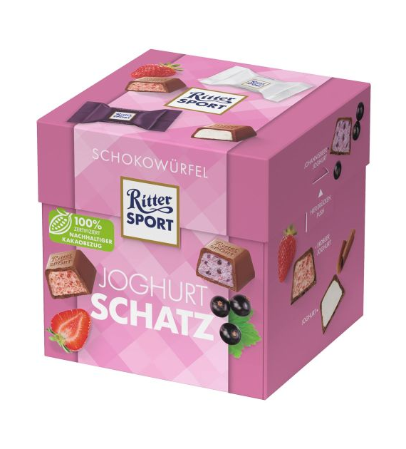 Ritter Sport Schokowurfel Joghurt Schatz 192g