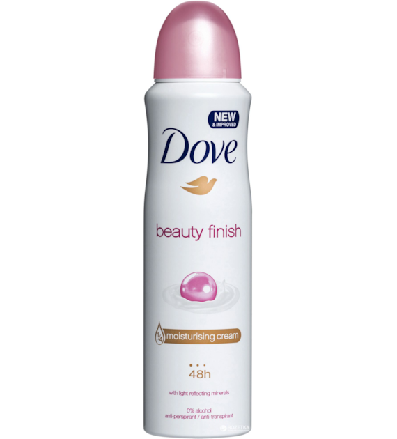 Dove Beauty Finish Light Reflection Deo 150ml