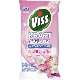 Viss Allzwecktucher Pink Lily Chusteczki 30szt