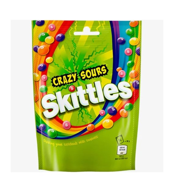 Skittles Crazy Sours 152g