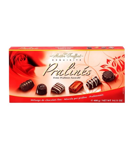 Maitre Truffout Pralines Exquisite Red 400g