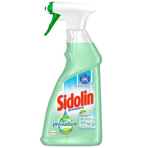 Sidolin Pro Nature Spray Do Szyb 500ml