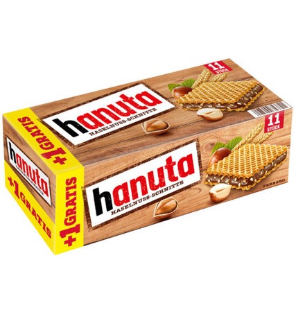 Hanuta Wafelki 11szt 242g