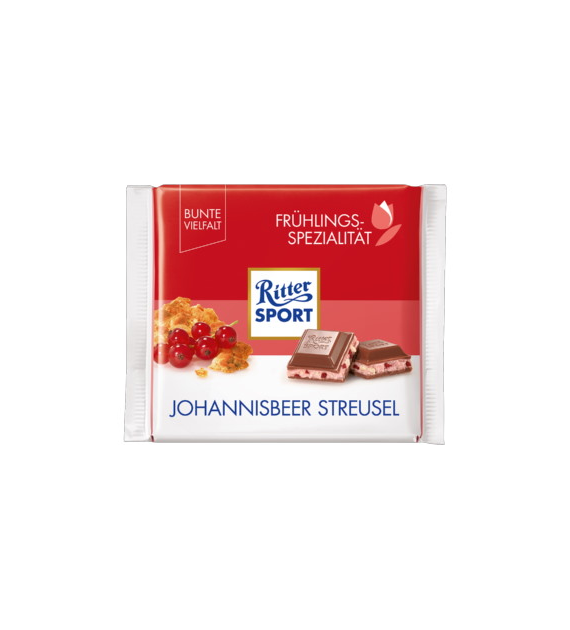 Ritter Sport Johannisbeer Streusel Czekolada 100g
