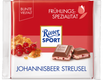 Ritter Sport Johannisbeer Streusel Czekolada 100g