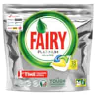 Fairy Platinum All in 1 Lemon 18szt 303g