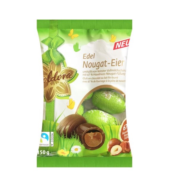 Goldora Edel Nougat-Eier 150g