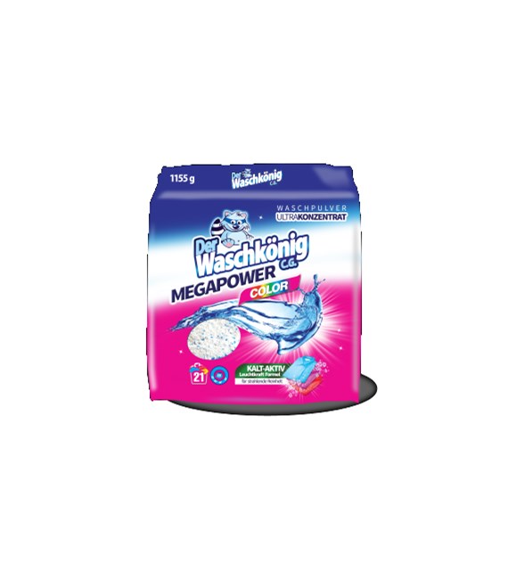 Waschkonig Megapower Color Proszek 21p 1,1kg