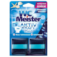 WC Meister Aktiv 2w1 Kostka Barwiąca Ocean 2x50g