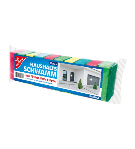 G&G Haushaltsschwamm Gąbki do Mycia 10szt