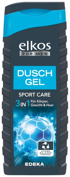Elkos Men Dusch Gel Sport Care 300ml